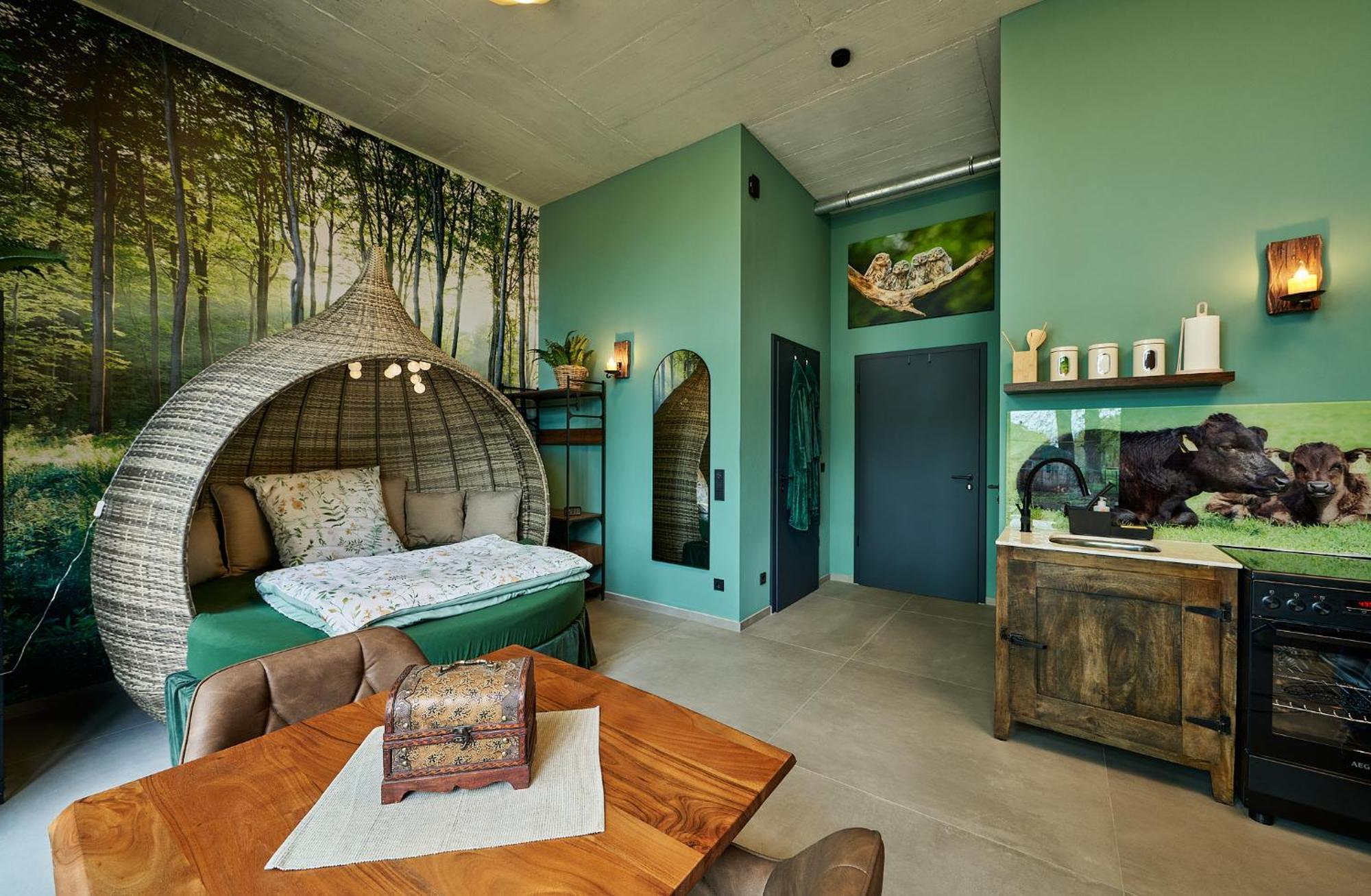 Ferienwohnungen Und Zimmer Hof Holtmann 蒙斯特 外观 照片